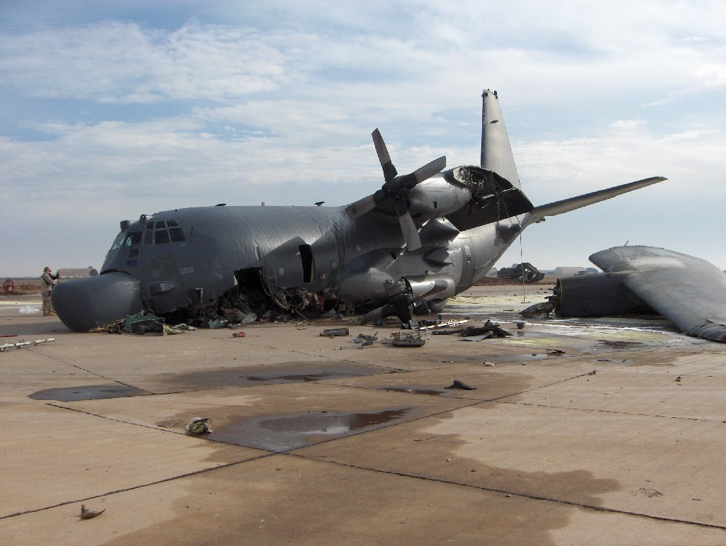 Left side of the aircraft